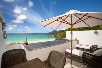 Cheval Blanc St-Barth Isle De France Hotel at Flamands Beach on the Island  of Saint Barthelemy Editorial Image - Image of resort, barthelemy: 210649565